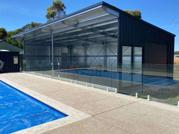12.5m × 6m garage shed in Naracoorte SA built by Blackbird Industries