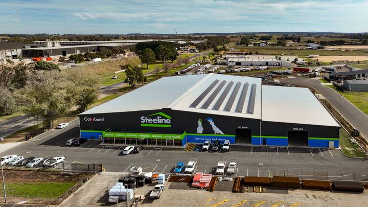 Steeline, Mount Gambier SA, built by Blackbird Industries